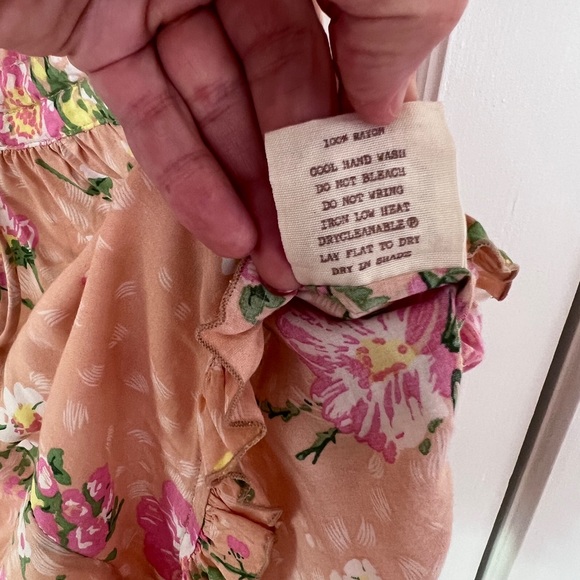 Vintage Spell Sundancer Peach Romper Medium - Picture 5 of 7